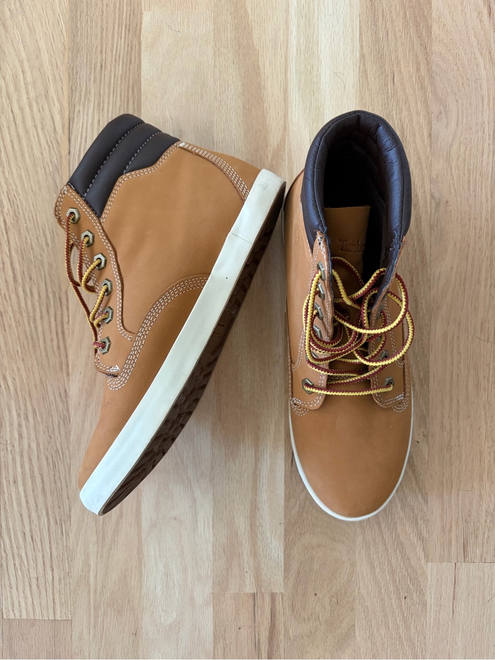 Timberland Women’s Tan Work-Style Boots size 8